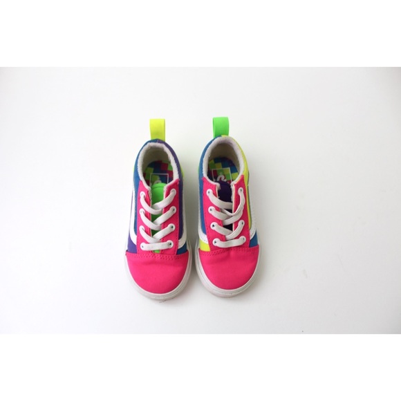 Vans Other - • VANS COLOR BLOCK TODDLER SNEAKERS 7 •